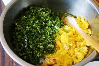 野韭菜鸡蛋馅水饺的做法步骤:6