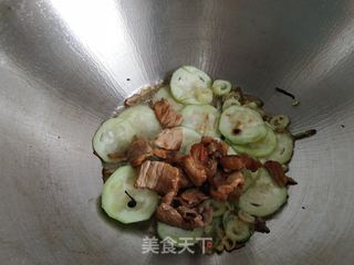 丝瓜肉丝面的做法步骤:6