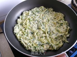 南瓜丝鸡蛋饼的做法步骤:5