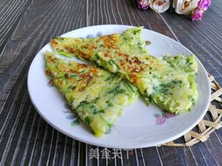 南瓜丝鸡蛋饼的做法步骤:7