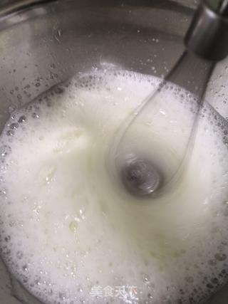 菠菜汁蒸蛋糕的做法步骤:6