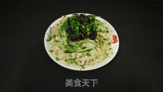 咖喱酱干拌面的做法步骤:17
