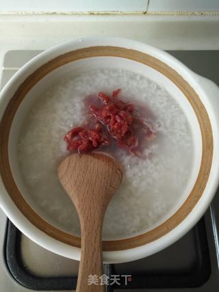 芹菜牛肉粥的做法步骤：4