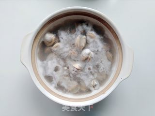 蛤蜊豆腐汤的做法步骤:4