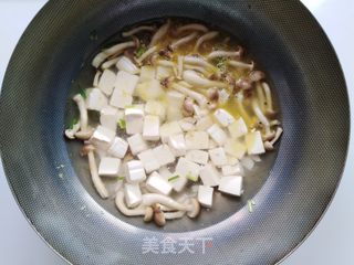 蛤蜊豆腐汤的做法步骤:6