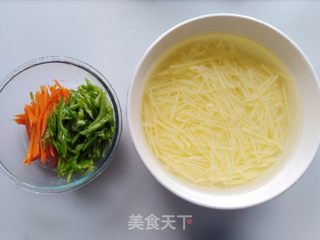 三丝冷面的做法步骤:7