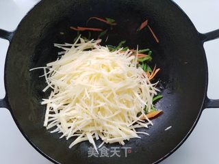 三丝冷面的做法步骤:9