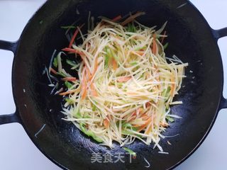 三丝冷面的做法步骤:10