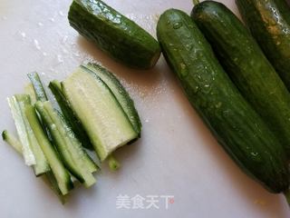 麻酱素凉面的做法步骤:4