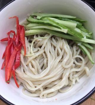 “面条”麻酱拌面的做法步骤:10