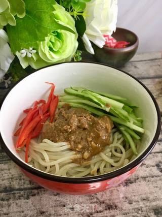 “面条”麻酱拌面的做法步骤:20