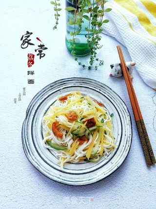 家常拌面的做法步骤:15