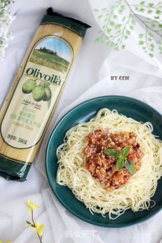 西红柿肉酱意面的做法步骤:11