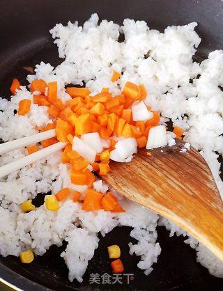 焗饭的做法步骤:3