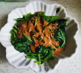 凉拌菠菜的做法步骤：6