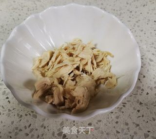 鸡丝凉面的做法步骤:7