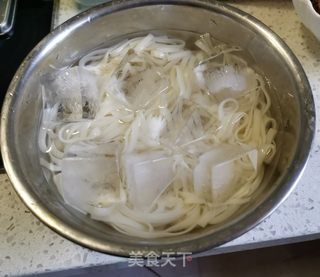 鸡丝凉面的做法步骤:9
