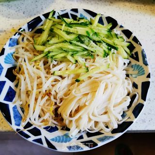 鸡丝凉面的做法步骤:14