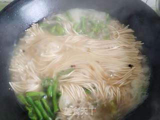 豆角焖面的做法步骤:7