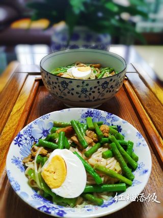 豆角焖面的做法步骤:8