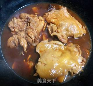 #面条#红烧鸡腿面的做法步骤：6