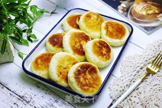 发面豆沙油酥饼的做法步骤:12