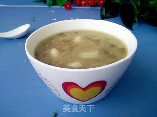 百合绿豆粥的做法步骤:7