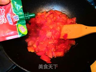 #夏日快手菜#番茄火腿凉面的做法步骤:9