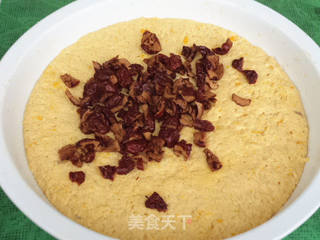 南瓜枣糕的做法步骤:8