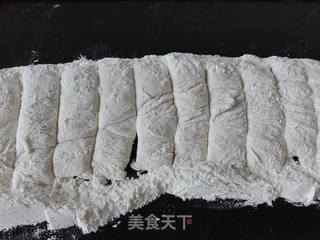 豆沙发面烙饼的做法步骤:3