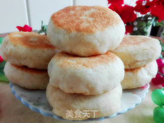 豆沙发面烙饼的做法步骤:7