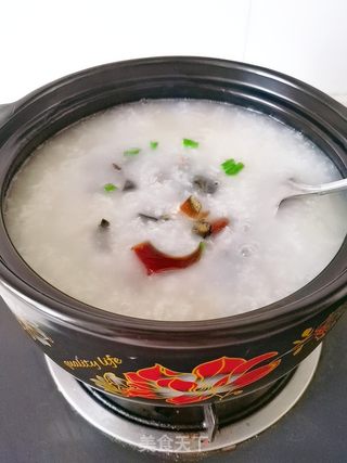 皮蛋瘦肉粥的做法步骤：6