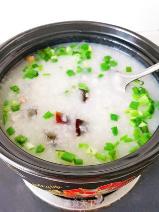 皮蛋瘦肉粥的做法步骤:7