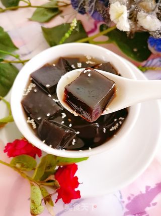 黑凉粉的做法步骤:12