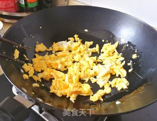 菠萝炒饭的做法步骤:3