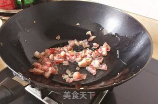 菠萝炒饭的做法步骤:4