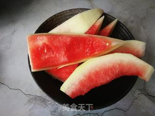 西瓜芹菜豆酱的做法步骤:4