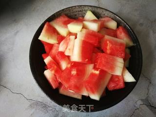 西瓜芹菜豆酱的做法步骤:5
