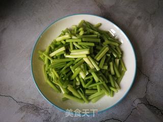 西瓜芹菜豆酱的做法步骤:6