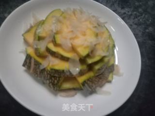 百合蒸南瓜的做法步骤:5