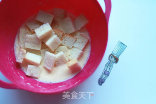 法式面包布丁的做法步骤:3
