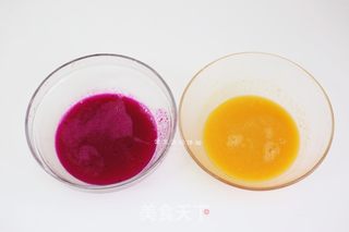 火龙果香草冰淇淋vs芒果冰淇凌的做法步骤:5