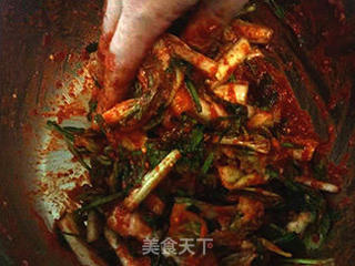 杭白菜泡菜的做法步骤:5