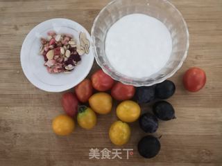 #酸奶谷物圣女果的做法图解2