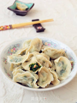 韭菜香菇猪肉馅水饺的做法步骤：9