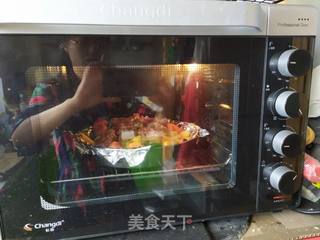 时蔬烤排骨的做法步骤:11