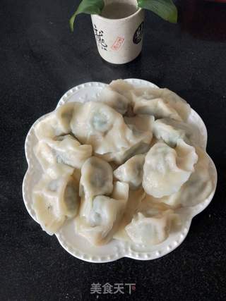 小白菜猪肉馅饺子的做法步骤:10