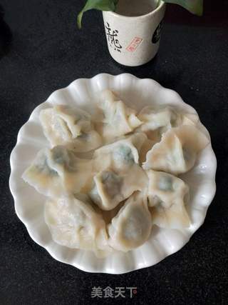 小白菜猪肉馅饺子的做法步骤:13