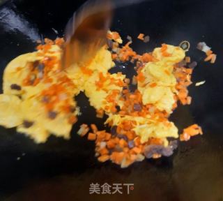 什景牛肉粒炒饭的做法步骤:5