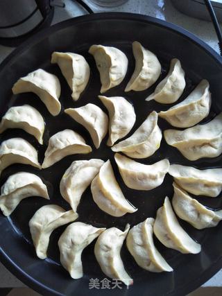 羊肉冬瓜玉米面煎饺的做法步骤:6